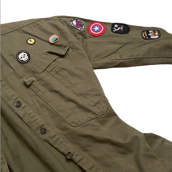 Camo button down - Picture 2 of 3